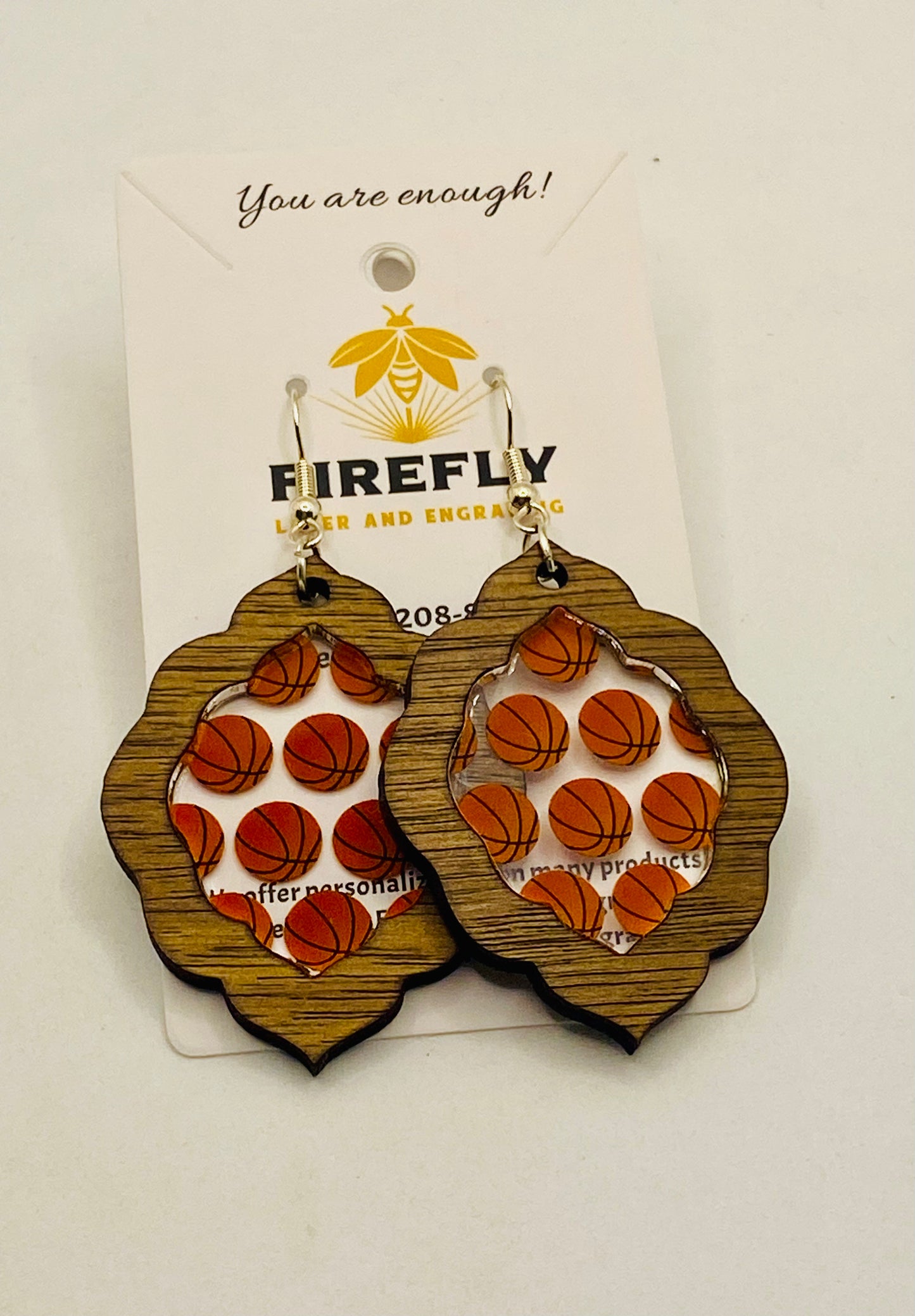 Elegant Inlay Earrings.