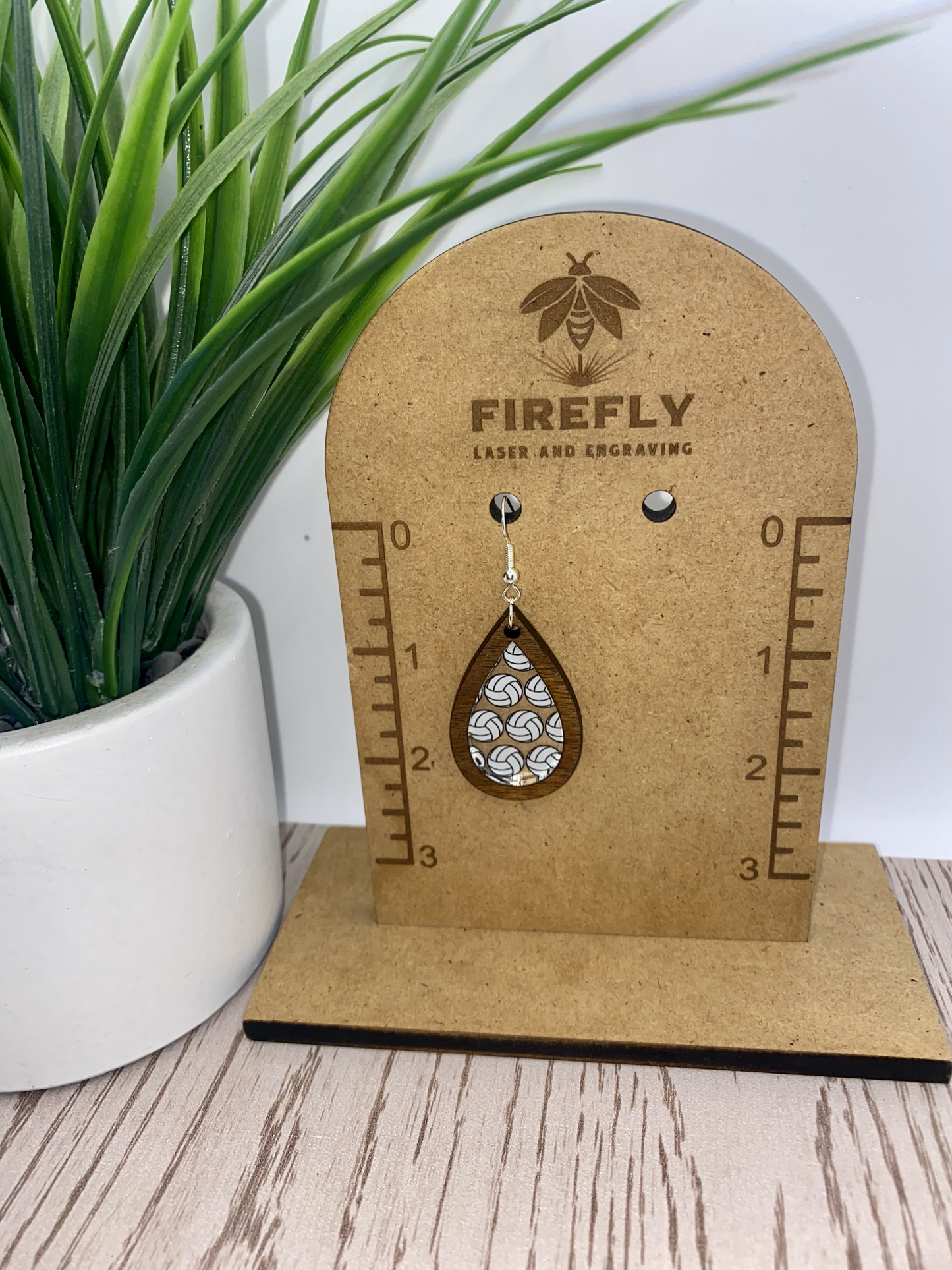 Volleyball Earrings-Round/boho/Teardrop