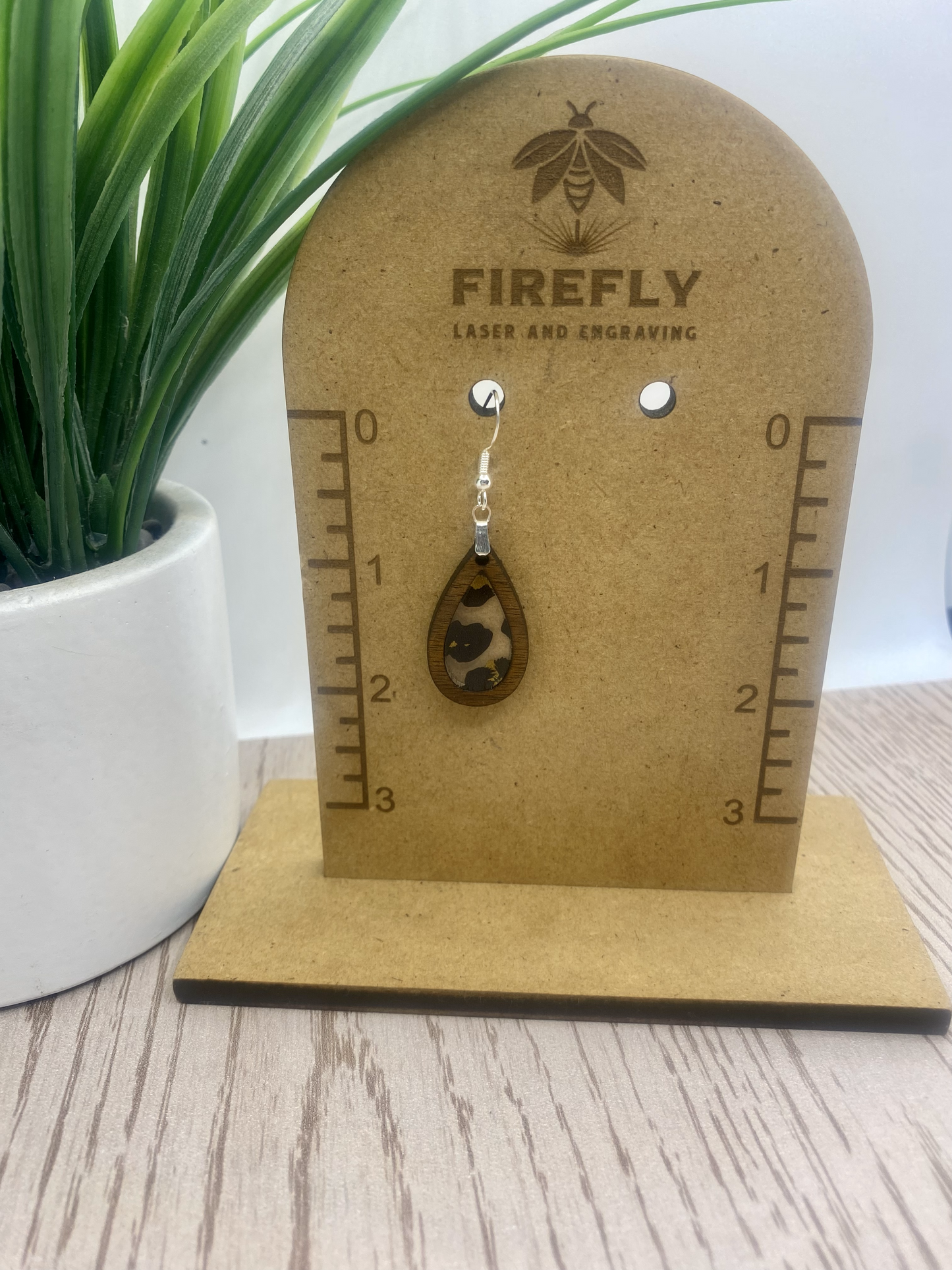 Leopard Print Earrings-Round, Boho, Teardrop