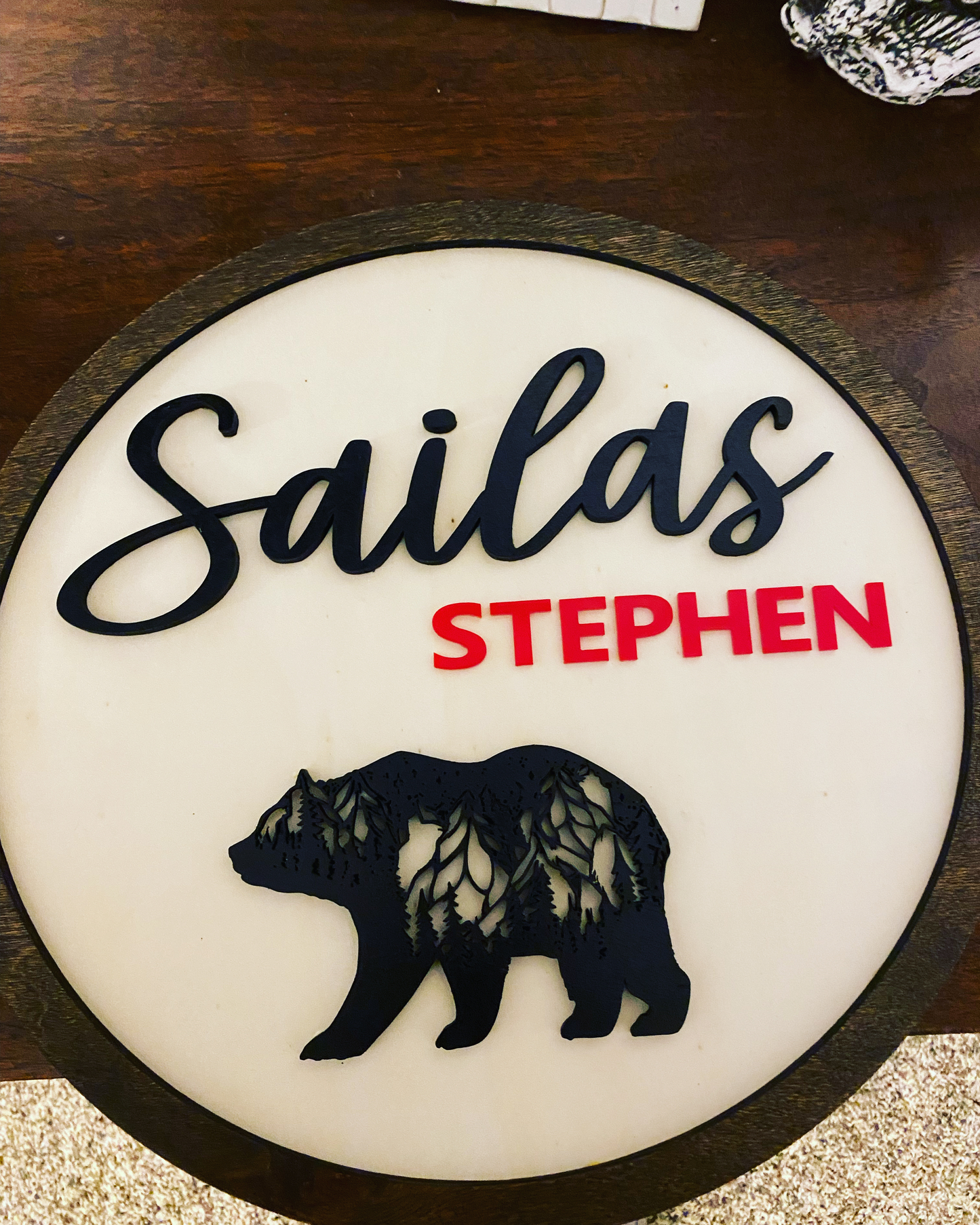 Personalized Children's Room Sign.