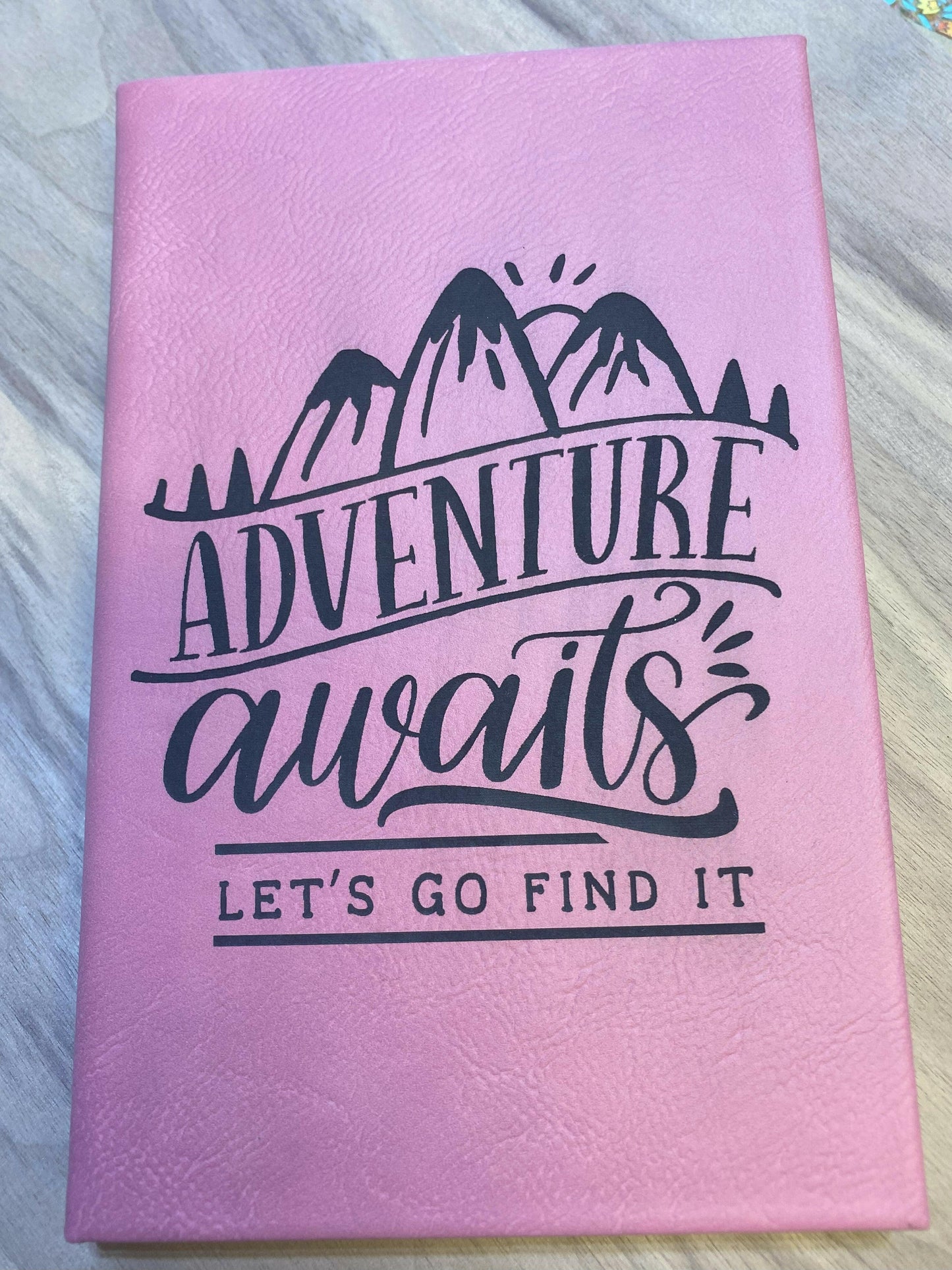 Leatherette Notebook.