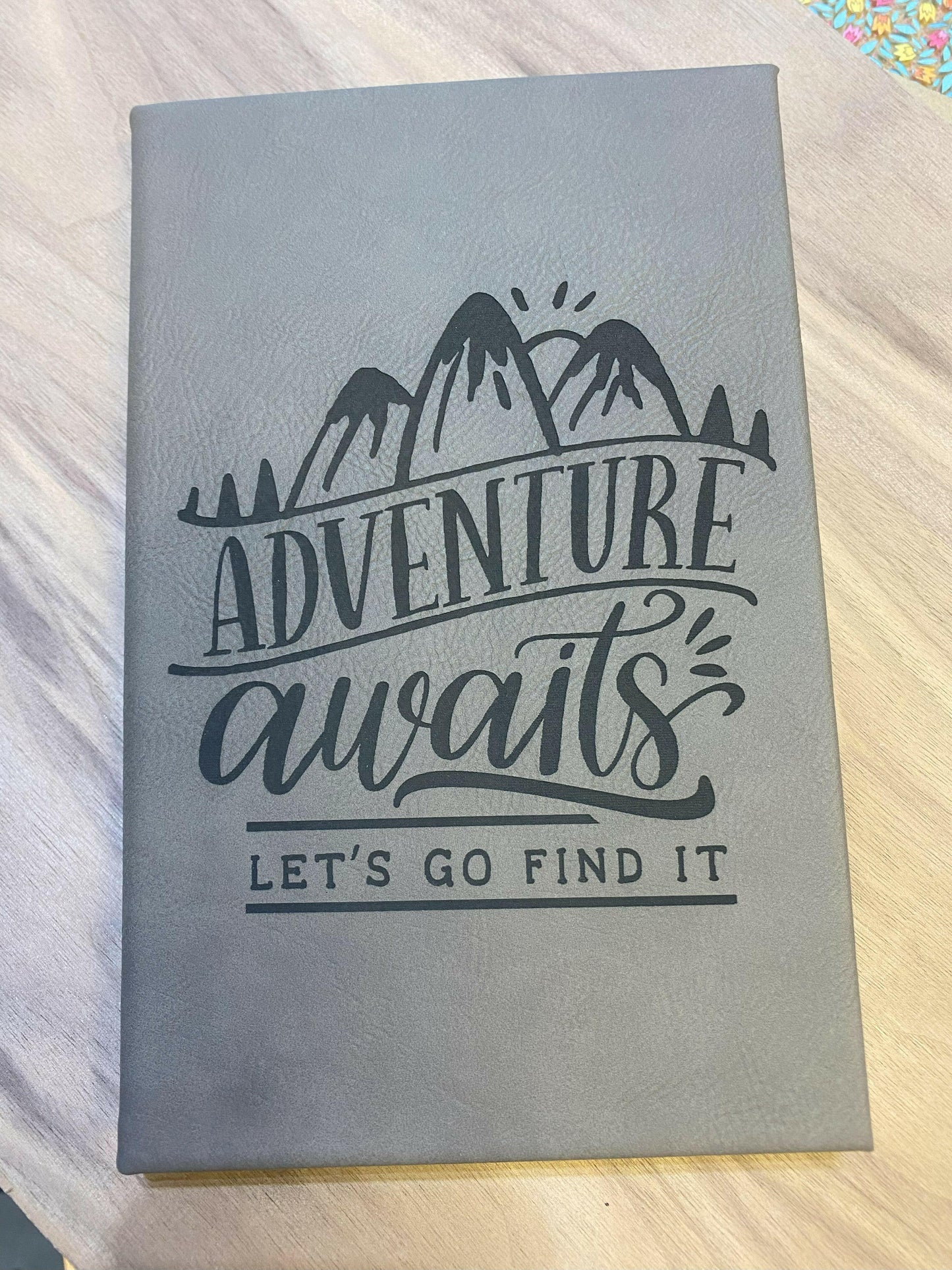Leatherette Notebook.