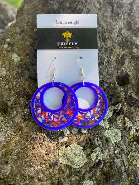 4th of July Earrings (4 styles)