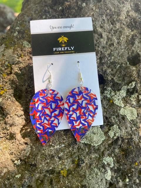 4th of July Earrings (4 styles)