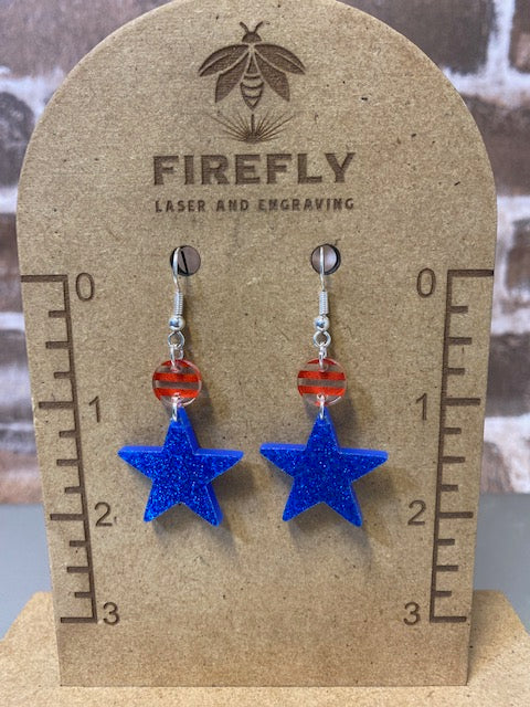 4th of July Earrings (4 styles)