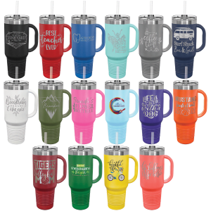 40 oz Polar Camel Travel Mug with Flip Lid and Straw (16 Colors-see bulk pricing options)